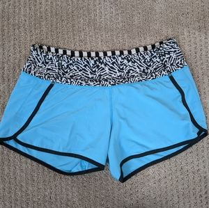 Lululemon Blue Run Times Shorts